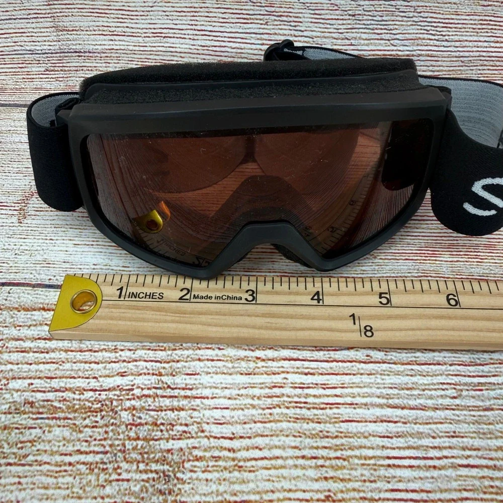 Smith‎ Frontier Snow Goggles Black Fog-X Anti-Fog Cylindrical Lens S1 Filter